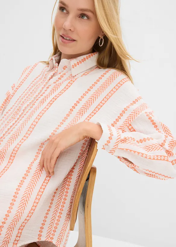 Camicia in mussola fresca, bonprix