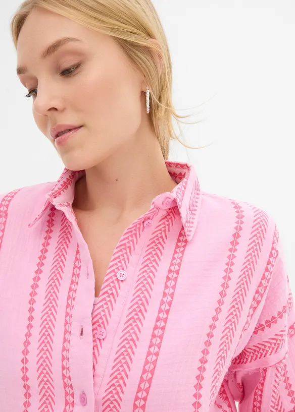 Camicia in mussola fresca, bonprix