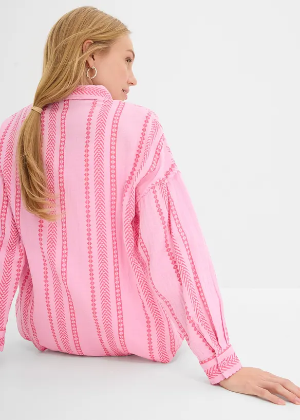 Camicia in mussola fresca, bonprix