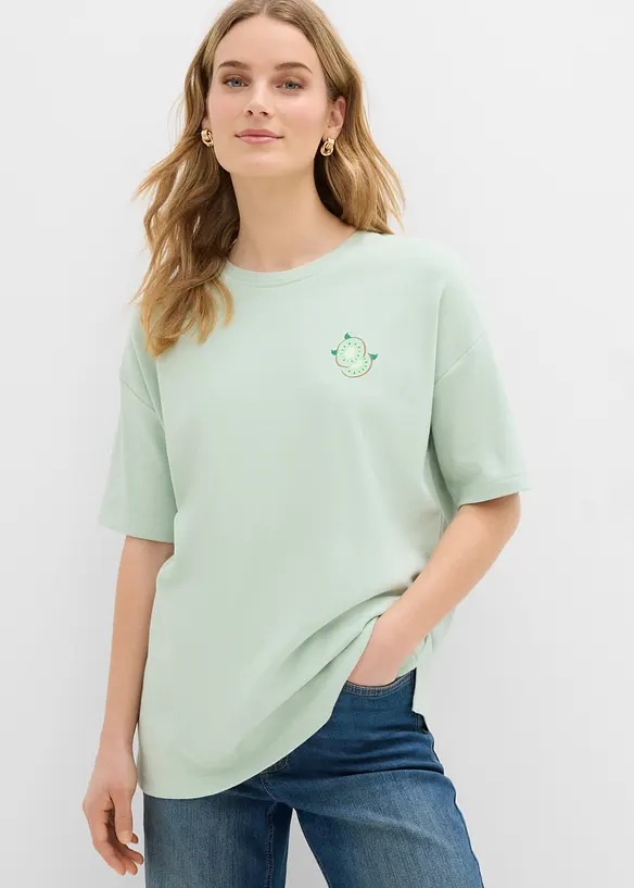 Maxi maglia in puro cotone biologico, bonprix