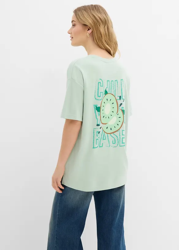 Maxi maglia in puro cotone biologico, bonprix