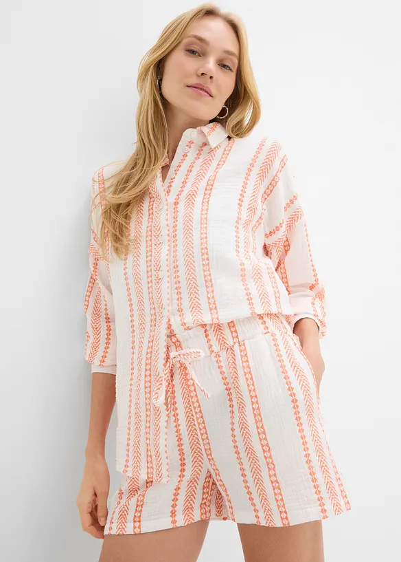 Shorts in mussola fresca, bonprix