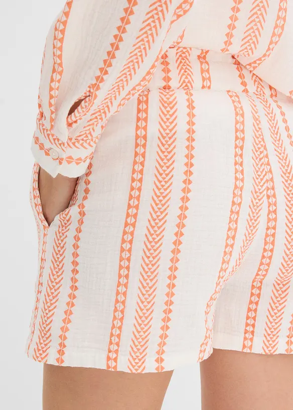 Shorts in mussola fresca, bonprix