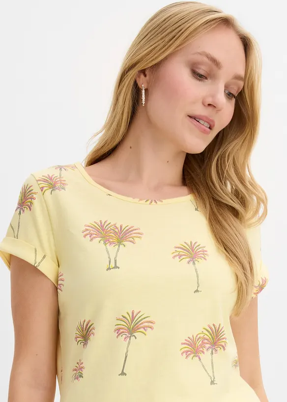 T-shirt in puro cotone biologico, bonprix