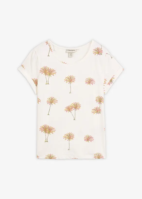T-shirt in puro cotone biologico, bonprix