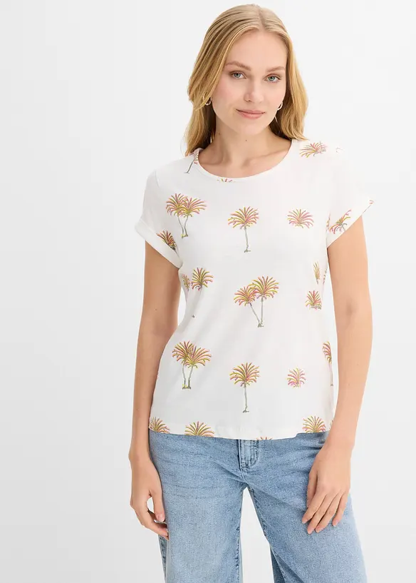 T-shirt in puro cotone biologico, bonprix