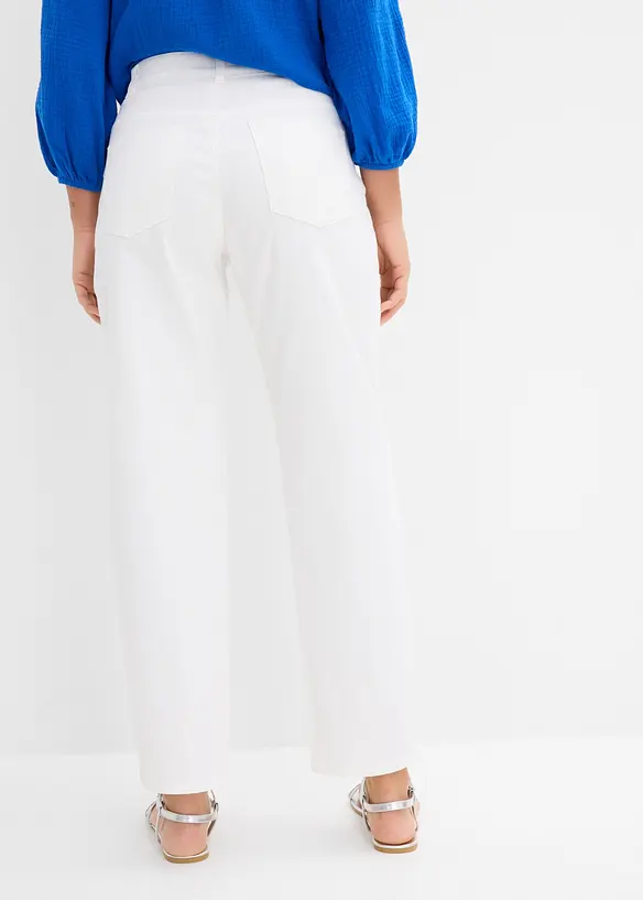 Pantaloni barrel con elastico in vita, bonprix
