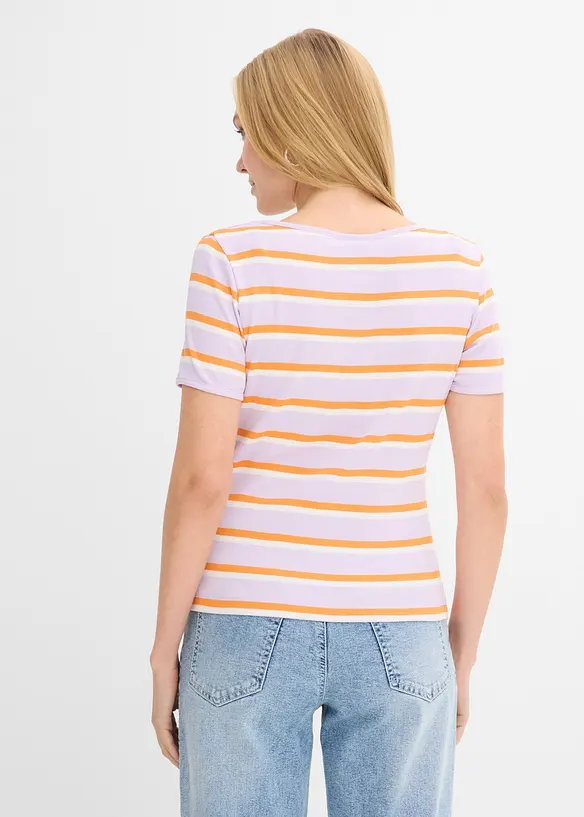 Maglia in cotone biologico a costine, bonprix