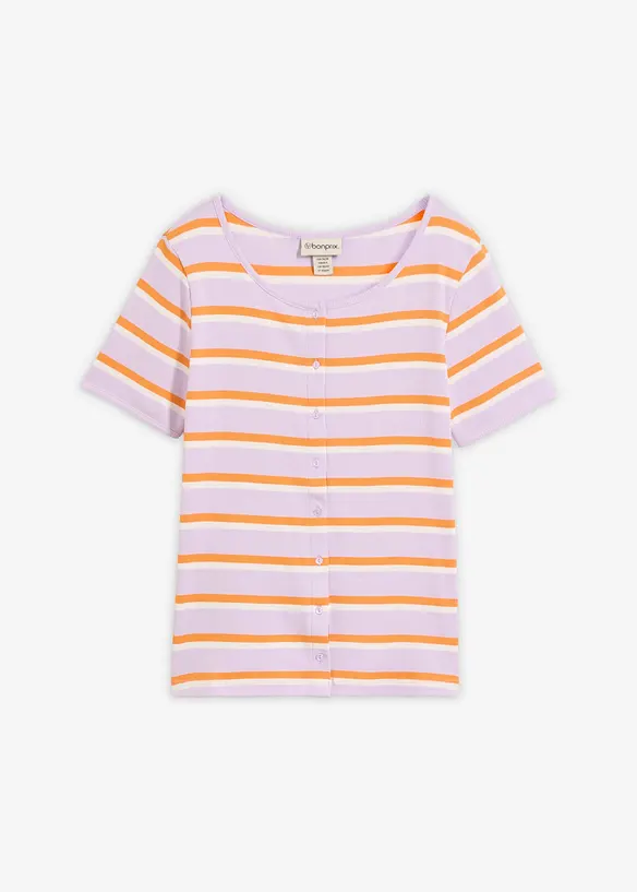 Maglia in cotone biologico a costine, bonprix