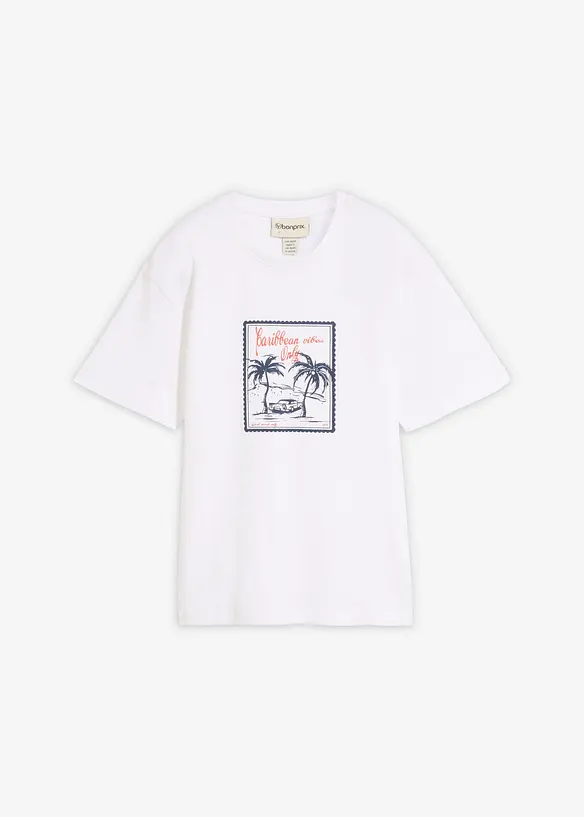 T-shirt in puro cotone biologico, bonprix