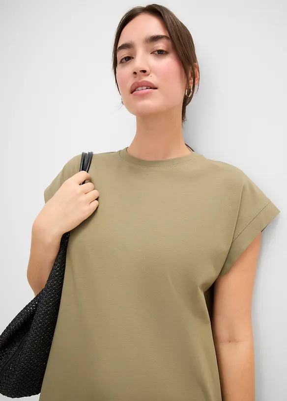 Abito in jersey di misto cotone biologico, bonprix