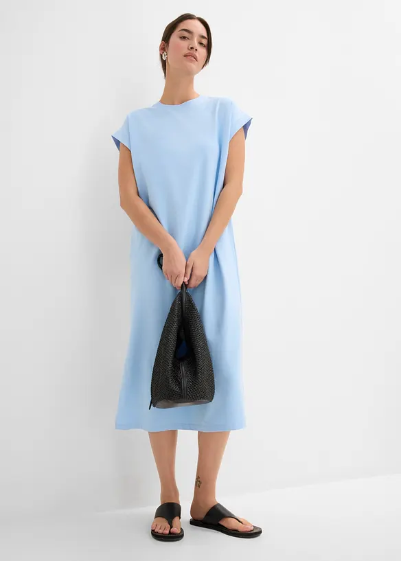 Abito in jersey di misto cotone biologico, bonprix