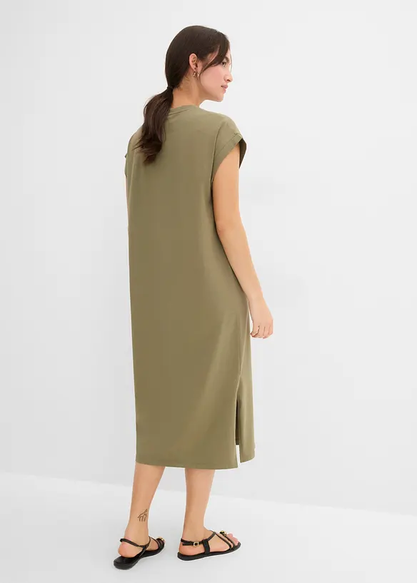 Abito in jersey di misto cotone biologico, bonprix