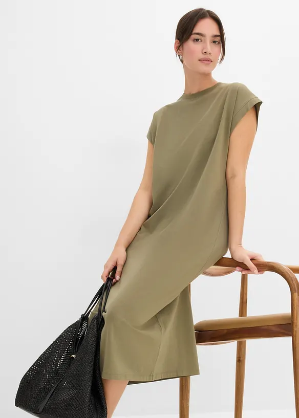 Abito in jersey di misto cotone biologico, bonprix