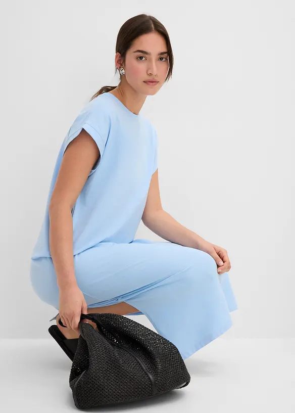 Abito in jersey di misto cotone biologico, bonprix