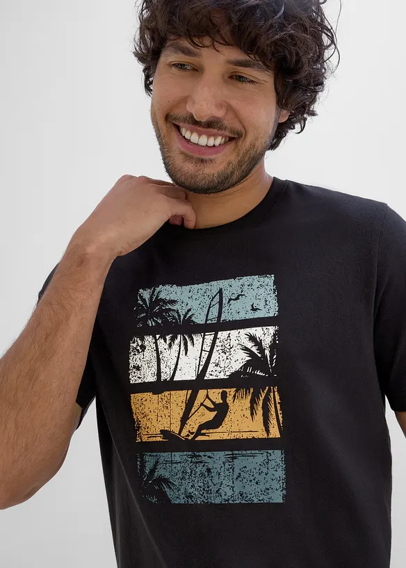 T-shirt in puro cotone biologico, bonprix