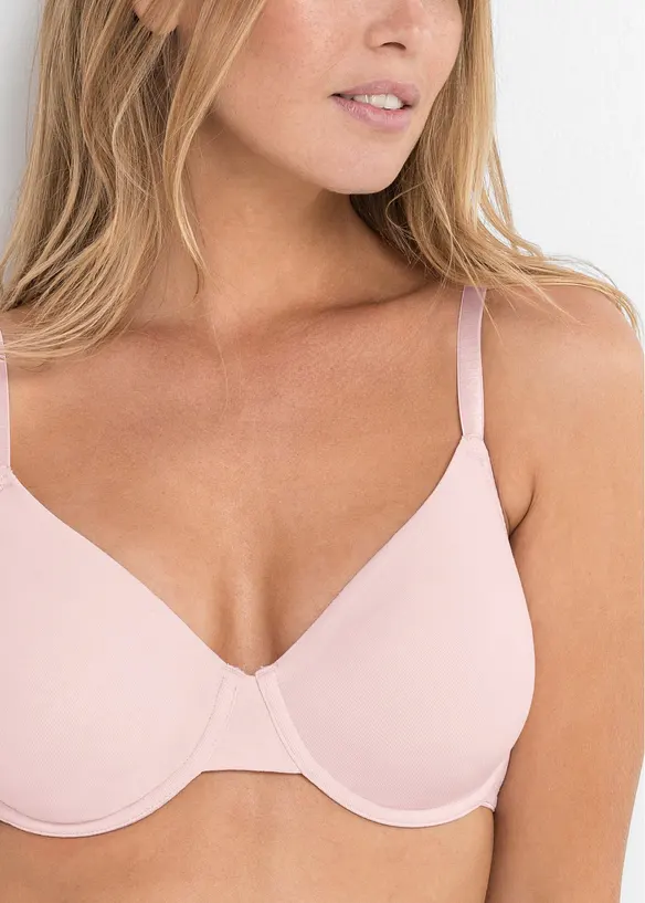 Reggiseno t-shirt senza imbottitura (pacco da 3), bonprix