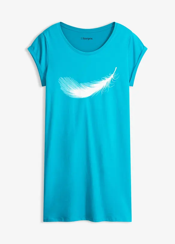 Camicia da notte corta in puro cotone biologico, bonprix