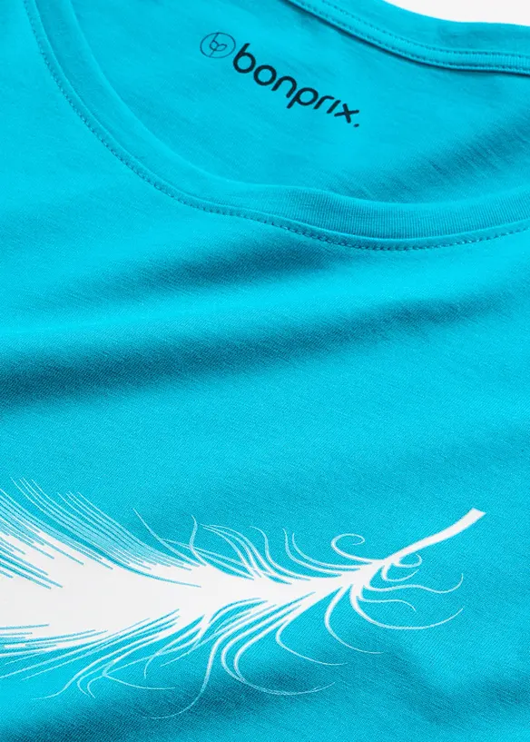 Camicia da notte corta in puro cotone biologico, bonprix