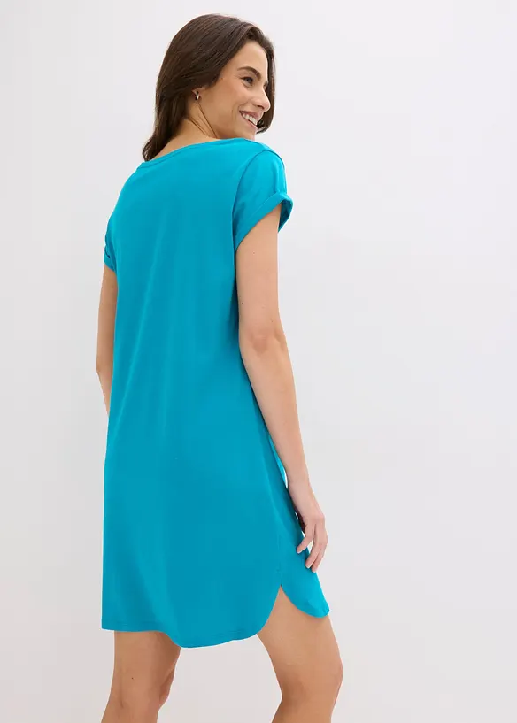 Camicia da notte corta in puro cotone biologico, bonprix