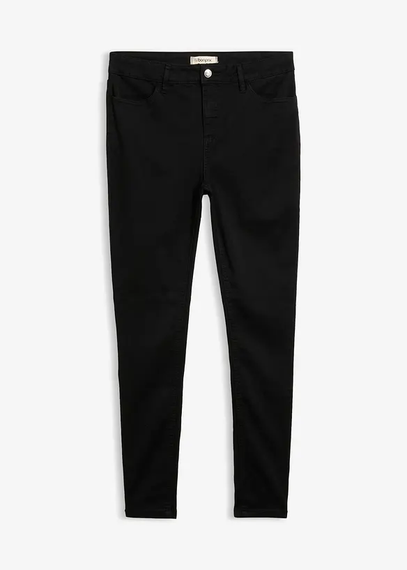 Jeans skinny ultra elasticizzati, vita media, bonprix