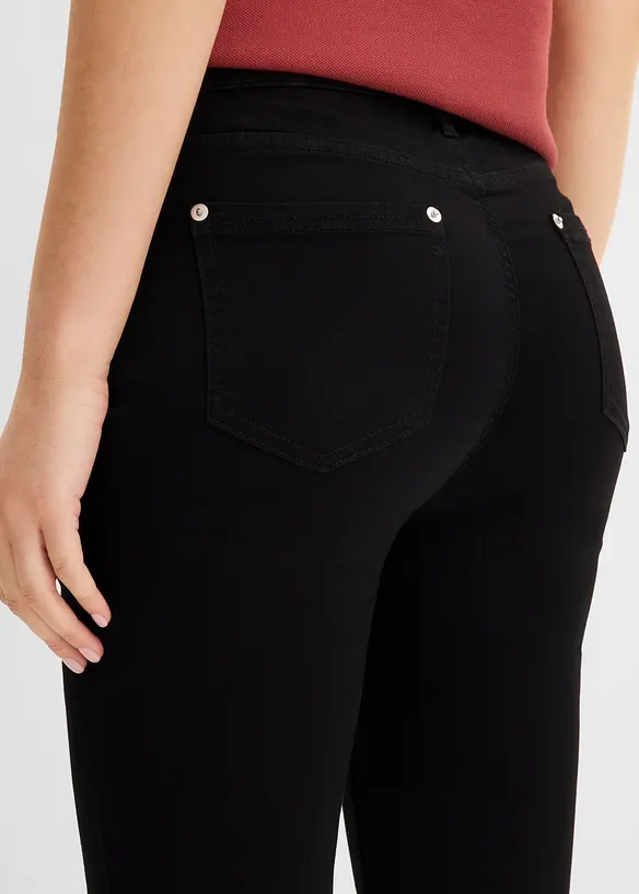 Jeans skinny ultra elasticizzati, vita media, bonprix