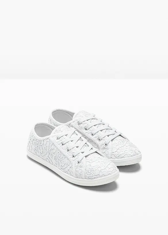 Sneaker con pizzo, bonprix