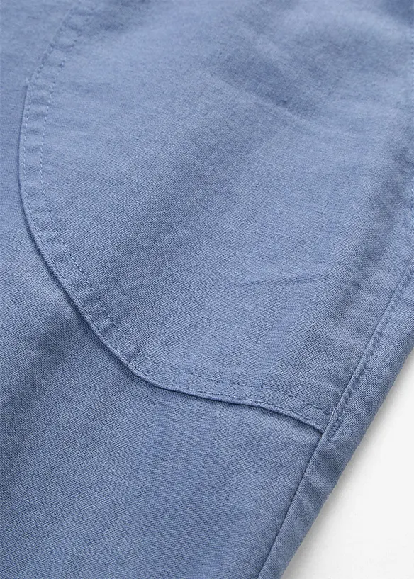 Pantaloni a palazzo in misto lino, bonprix