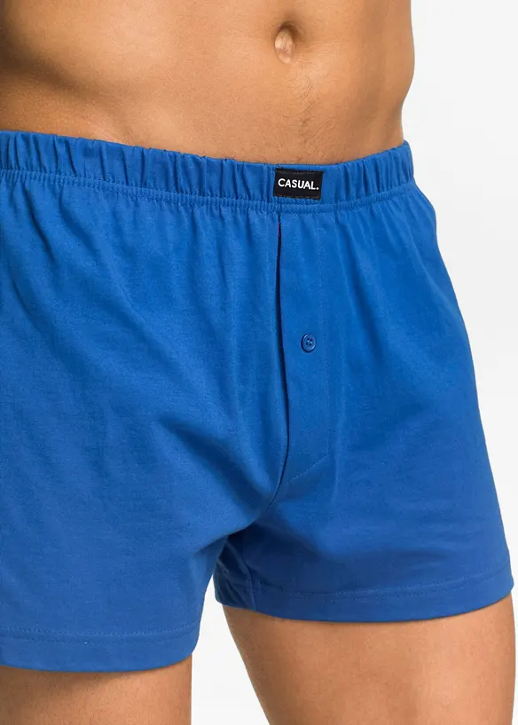 Boxer larghi in jersey di cotone (pacco da 3), bonprix