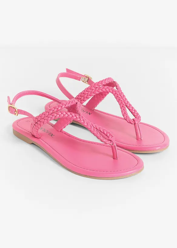 Sandali infradito intrecciati, bonprix