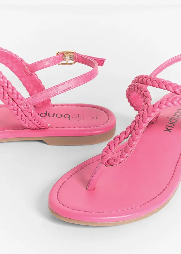 Sandali infradito intrecciati, bonprix