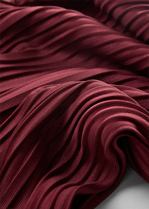 Pantaloni in jersey plissettati, bonprix