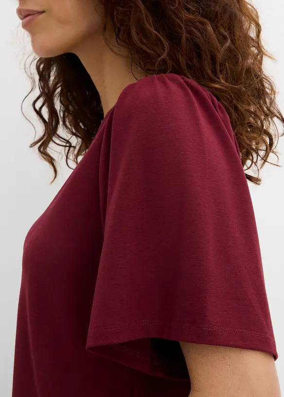 Maglia in viscosa con bottoni, bonprix