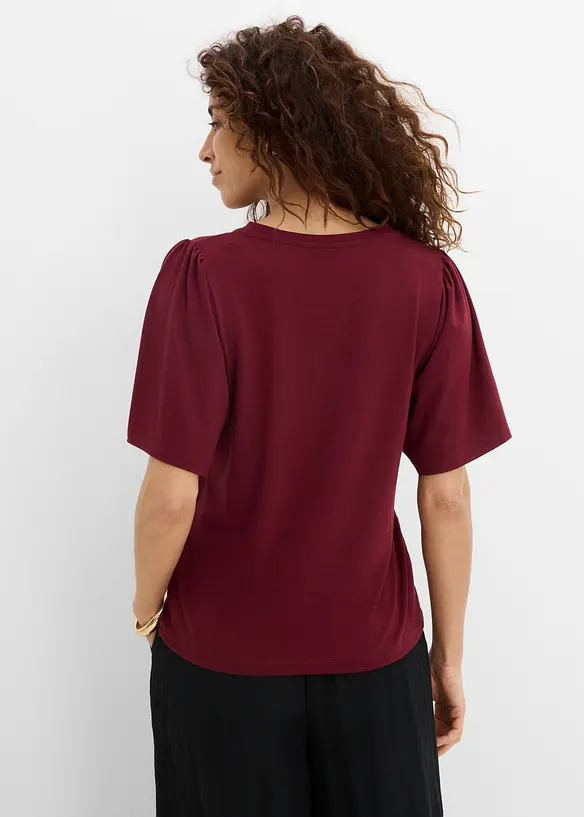 Maglia in viscosa con bottoni, bonprix