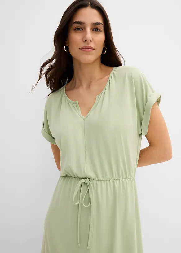 Abito in jersey di misto viscosa fluido, bonprix