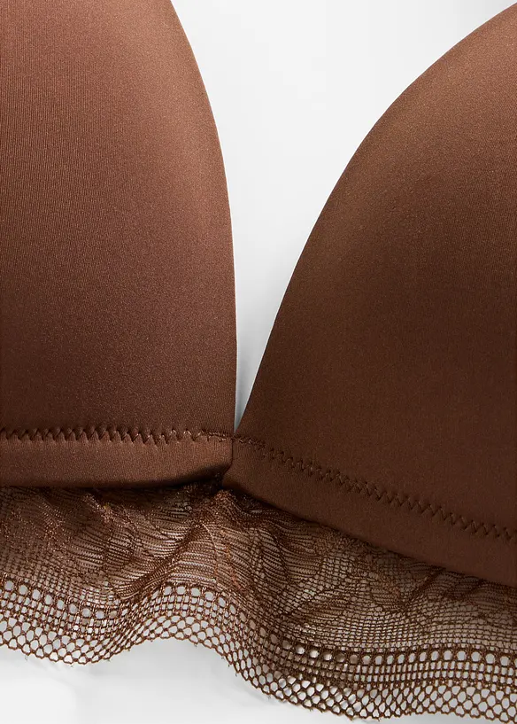 Reggiseno con coppe preformate senza cuciture e senza ferretto, bonprix