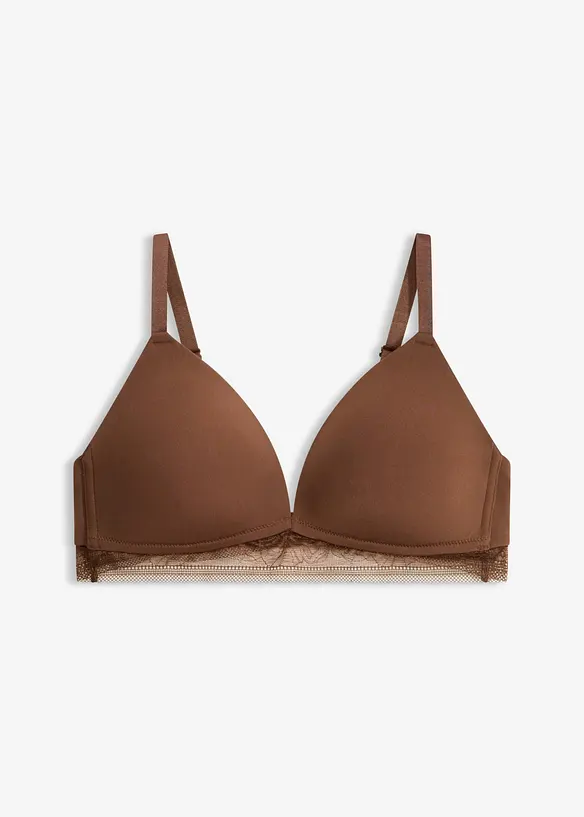 Reggiseno con coppe preformate senza cuciture e senza ferretto, bonprix