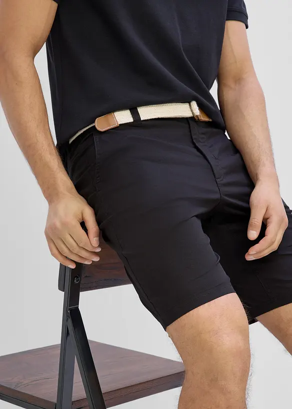 Bermuda elasticizzati regular fit con elastico in vita, bonprix