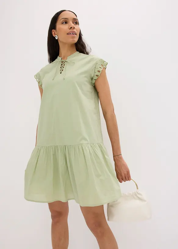Abito tunica in puro cotone, bonprix