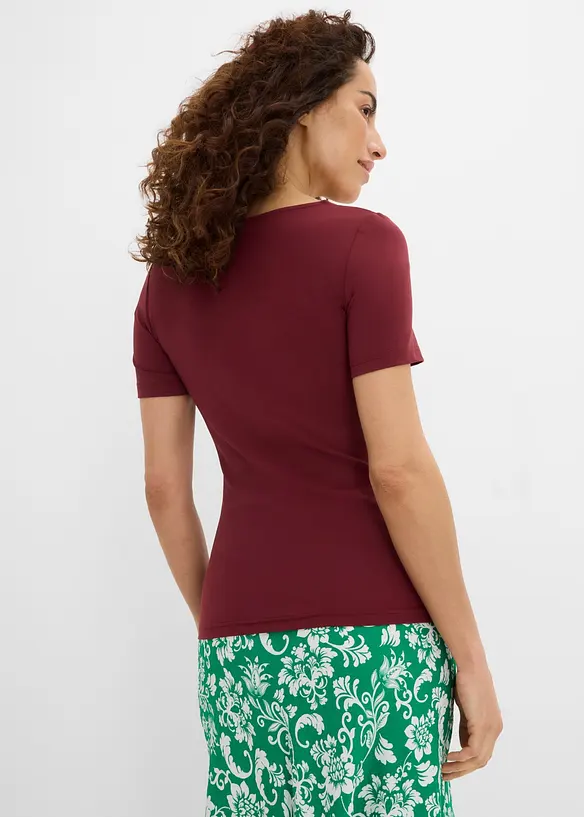 Maglia con scollatura a carr&eacute;, bonprix