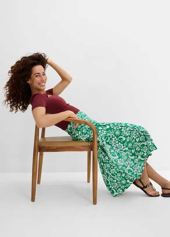 Maglia con scollatura a carr&eacute;, bonprix
