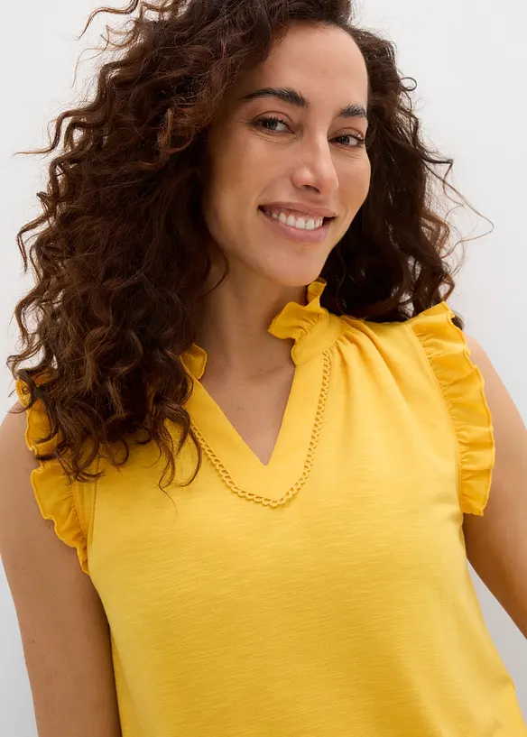 Top con pizzo, bonprix