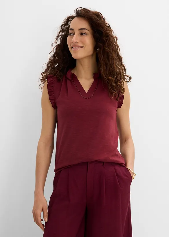 Top con pizzo, bonprix