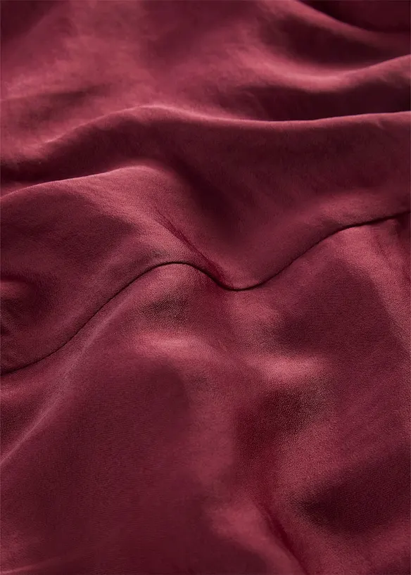 Top in satin fluido, bonprix