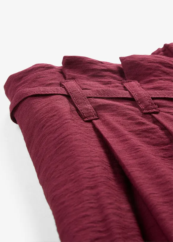Pantaloni con elastico in vita in misto viscosa, bonprix
