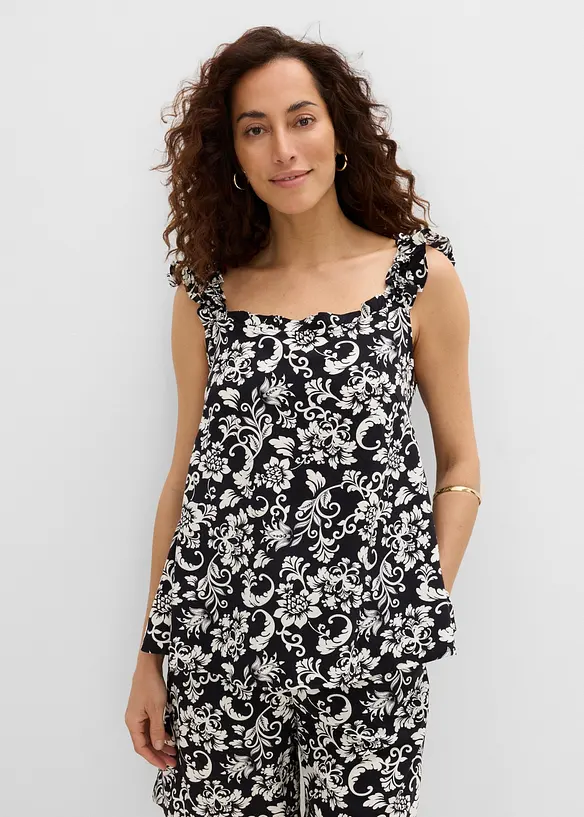 Top in viscosa fluida, bonprix