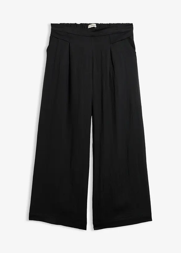 Pantaloni culotte con viscosa fluida, bonprix