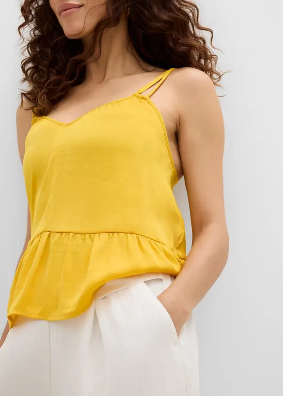 Pantaloni culotte con viscosa fluida, bonprix