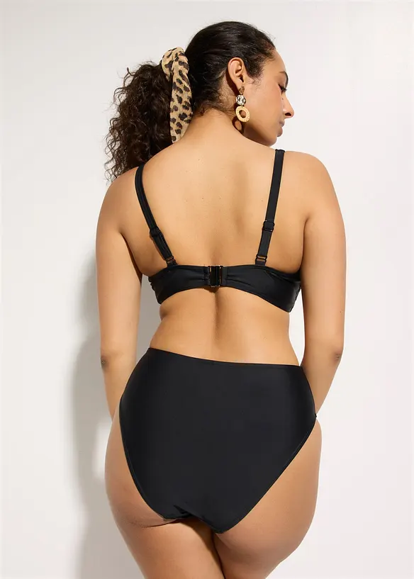 Bikini minimizer con slip a vita alta leggermente modellanti (set 2 pezzi), bonprix