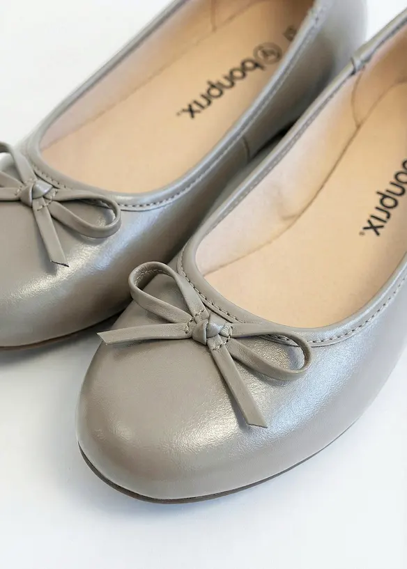 Ballerine con fiocco, bonprix